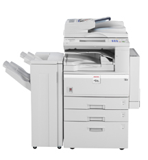 Aficio MP 3010 with ARDF, 1000 Sheet Finisher & <br>Paper Bank